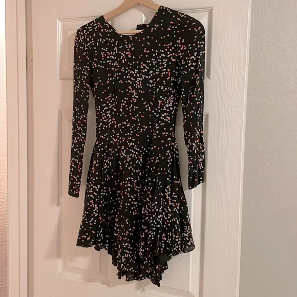 H&M | Dresses | Hm Polka Dot Dress Long Sleeve Black Multicolored Flare Scatter Bottom | Poshmark H&M | Dresses | Hm Polka Dot Dress Long Sleeve Black Multicolored Flare Scatter Bottom | Poshmark
